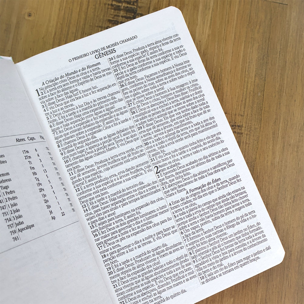 Bíblia Sagrada Jardim Pássaro | ARC | Letra Grande | Capa Dura | Harpa Avivada e Corinhos