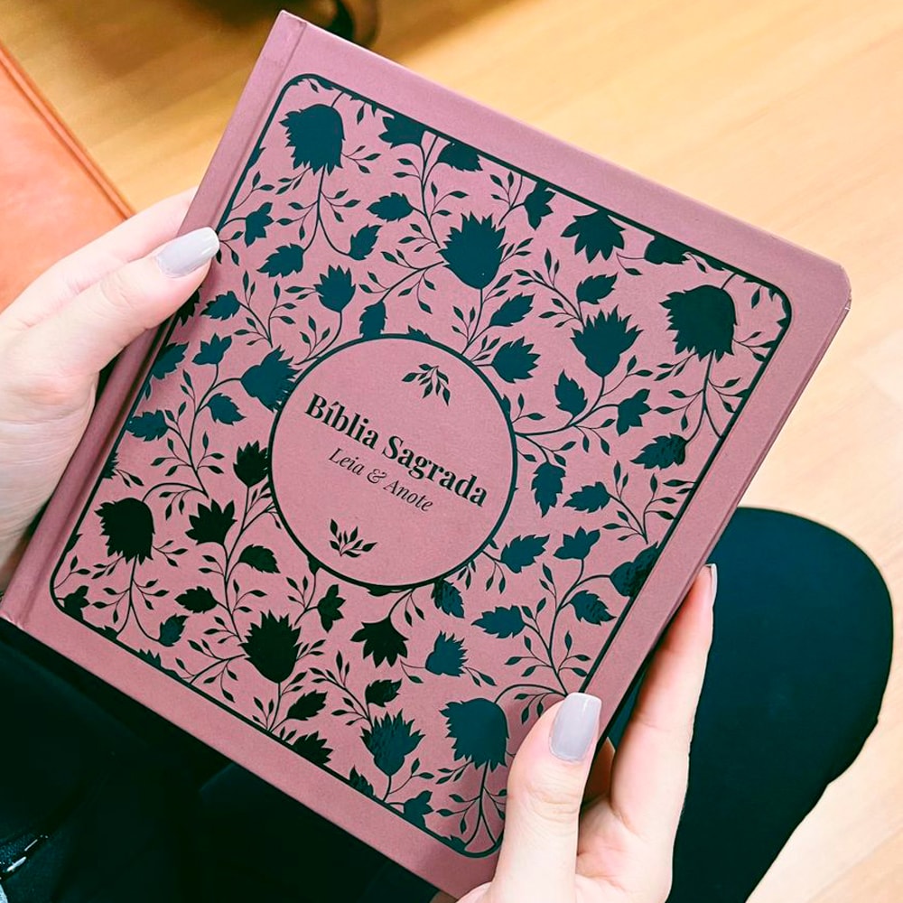 Bíblia Sagrada Leia e Anote | NVT | Letra Normal | Capa Dura Enraizada