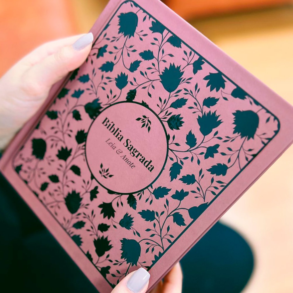 Bíblia Sagrada Leia e Anote | NVT | Letra Normal | Capa Dura Enraizada