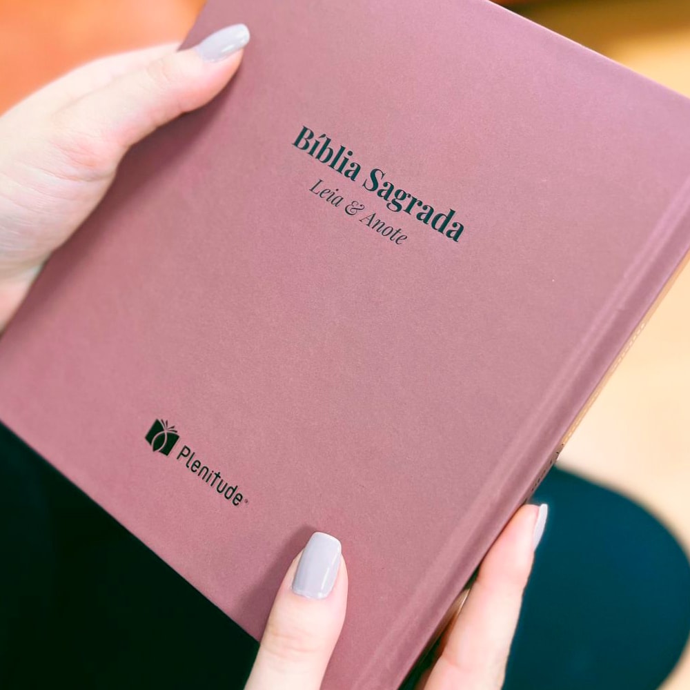 Bíblia Sagrada Leia e Anote | NVT | Letra Normal | Capa Dura Enraizada