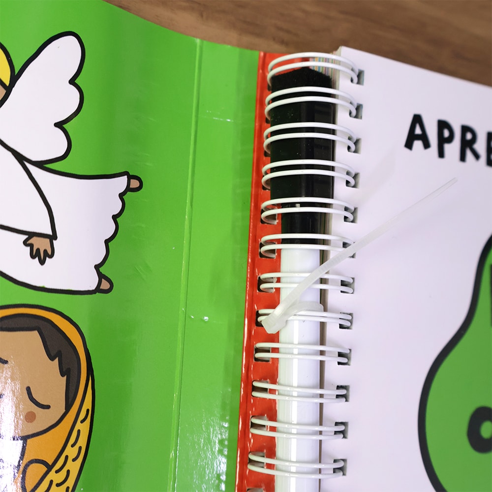 Escreva e Apague| Aprenda a Desenhar Histórias da Bíblia | 3 a 5 Anos