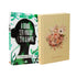 Kit Jardim da Alma | Florescendo no Amor e na Fé: Livro A Dama, Seu Amado e Seu Senhor e Bíblia Sagrada amarela com buquê de flores. — Plenitude