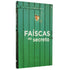 Livro Faíscas Do Secreto, capa verde com imagem de porta de madeira e coração no centro. — Plenitude