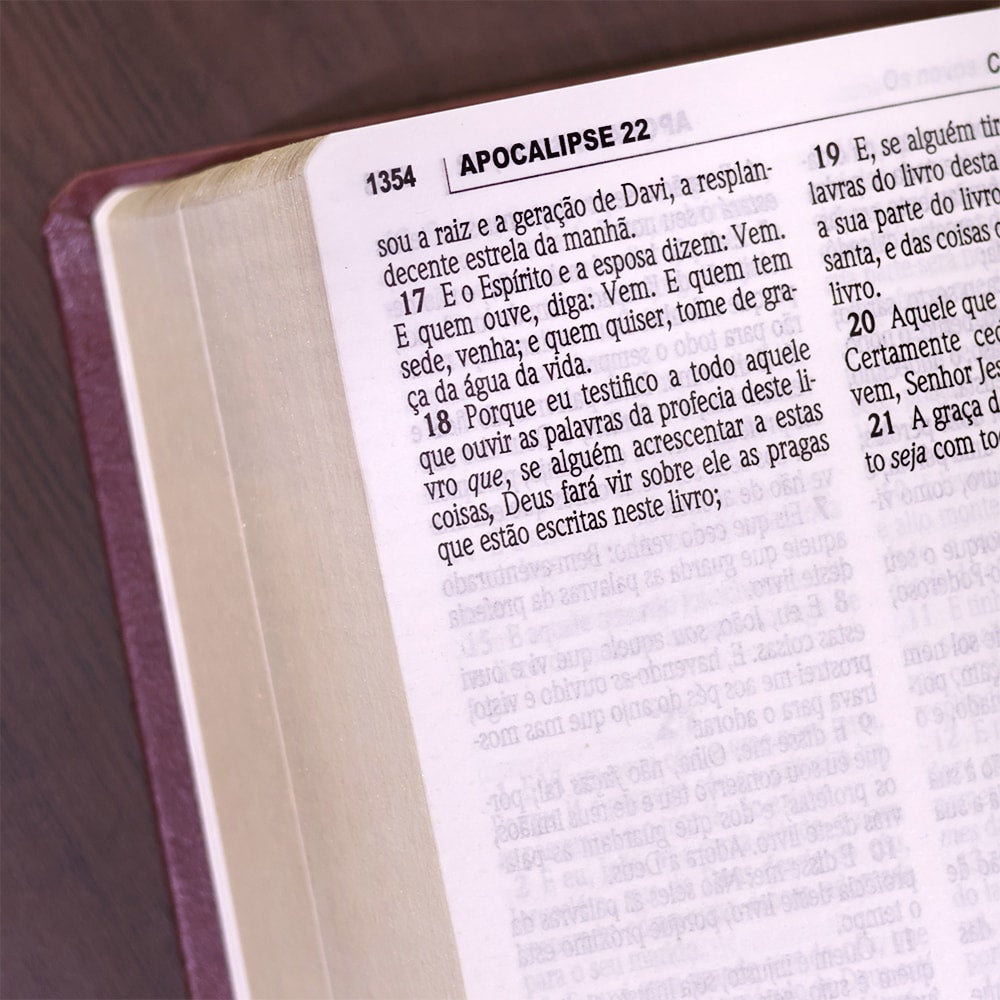 Bíblia Sagrada| ACF | Letra Gigante | Capa Luxo Vinho