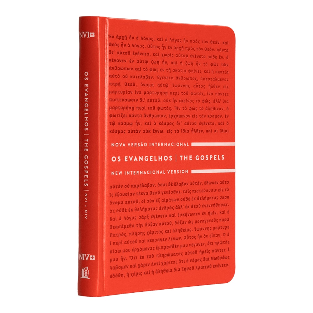 Os Evangelhos |  Bilíngue | NVI | Letra Grande | Capa Dura