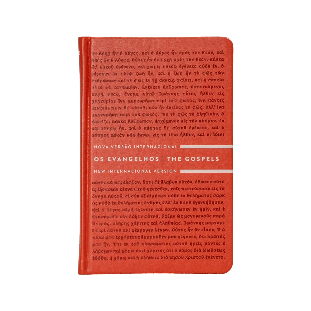 Os Evangelhos |  Bilíngue | NVI | Letra Grande | Capa Dura