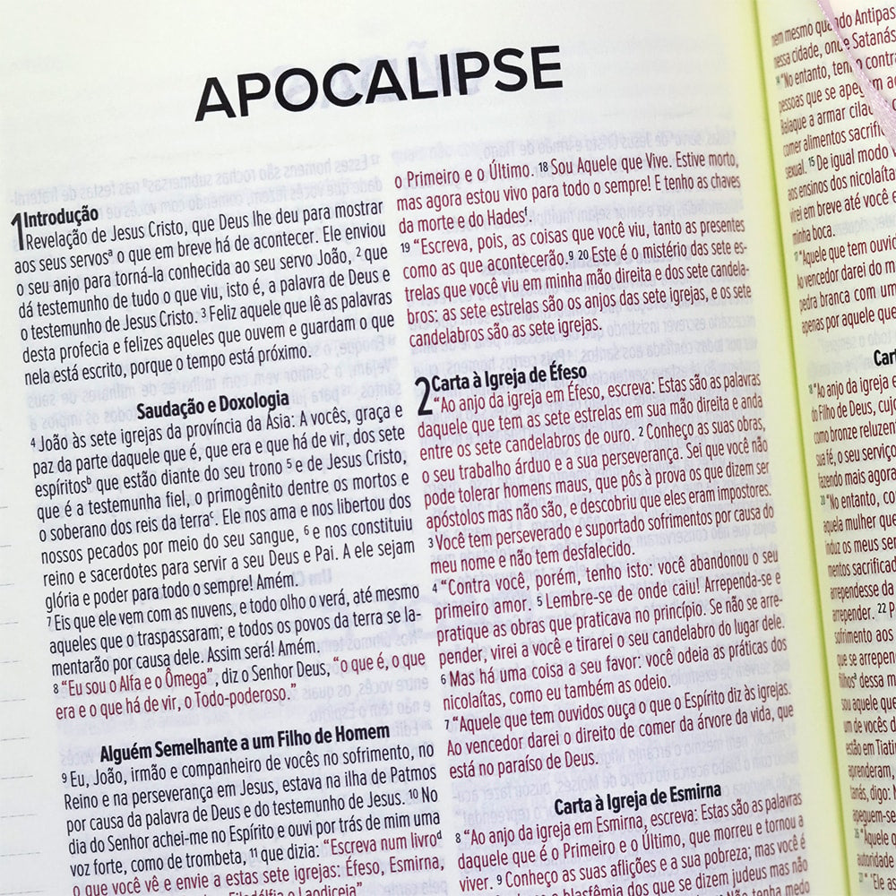 Bíblia Anote | NVI | Letra Normal | Capa Luxo Azul