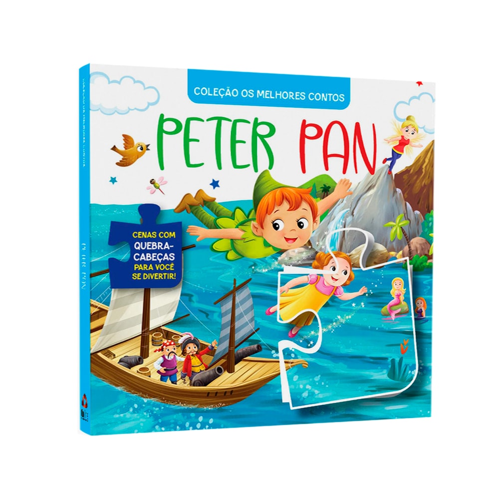 Coleção Os Melhores Contos | Peter Pan | Livro Quebra-Cabeça