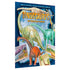 Minha Incrível Viagem ao Mundo Perdido, King Books, capa azul com dinossauros de pescoço longo. — Plenitude