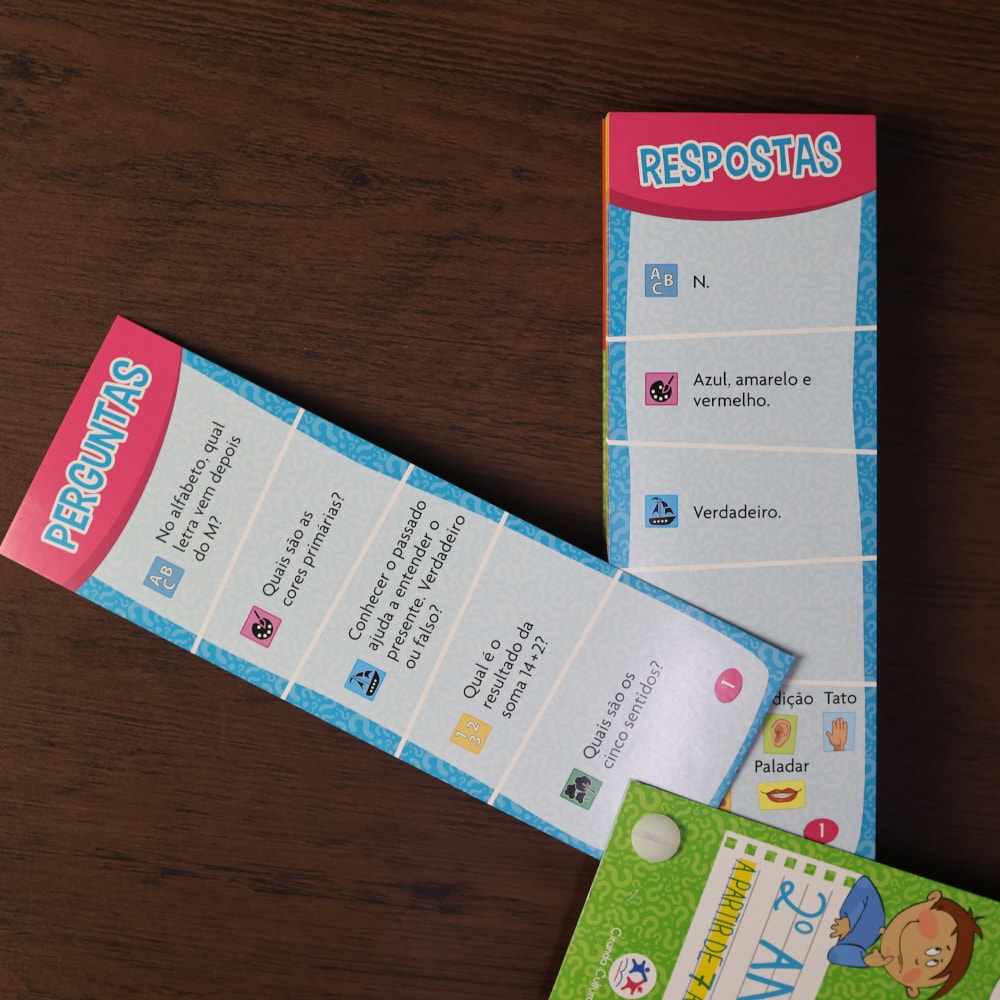 Livro Flash Cards Pense Rápido | 2° Ano | A Partir de 7 Anos