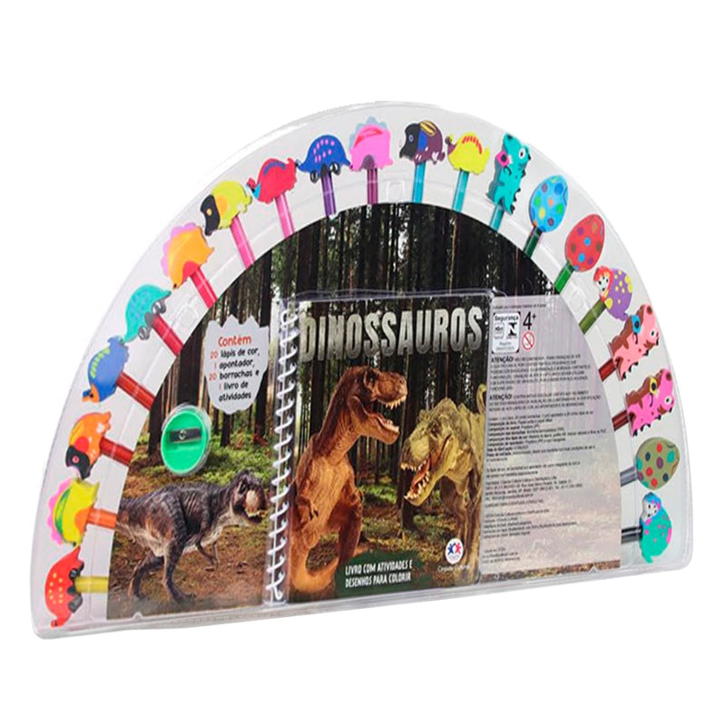 Dinossauros | Borrachas Divertidas | A Partir de 4 Anos
