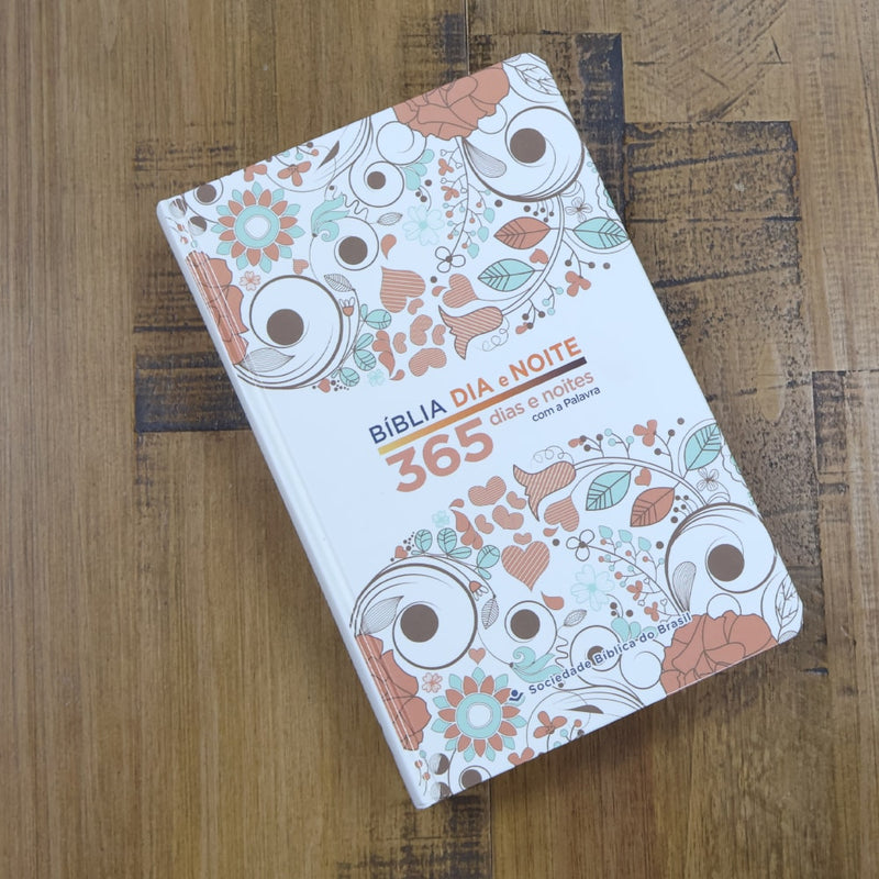 Bíblia 365 Dia e Noite | NAA | Letra Normal | Capa Dura Dias e Noites com a Palavra