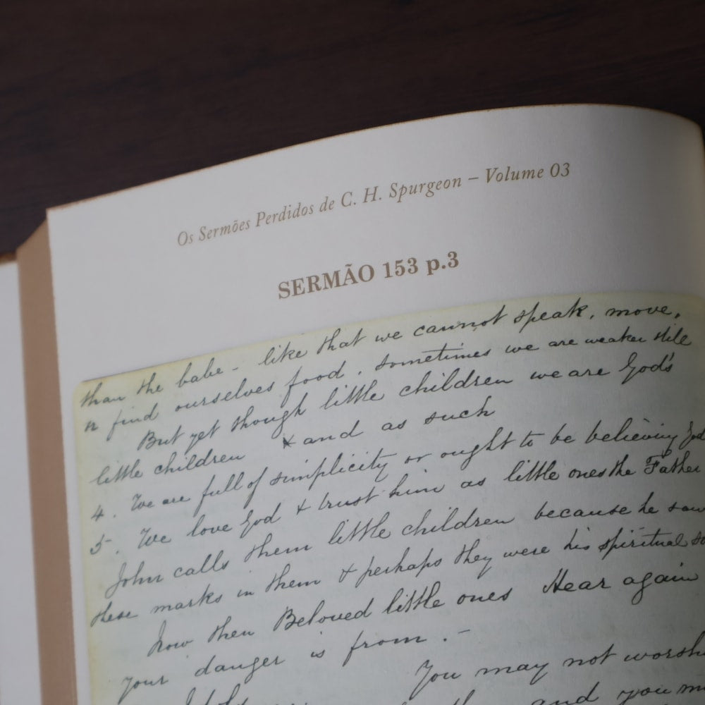 Os Sermões Perdidos de C. H. Spurgeon | Volume 3