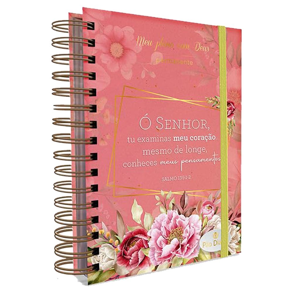 Planner Meu Plano com Deus | Intimidade | Capa Dura Espiral