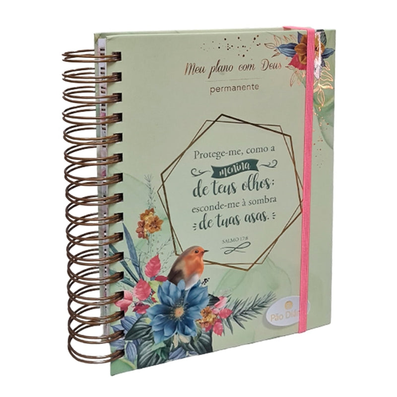 Planner Meu Plano com Deus | Refúgio | Capa Dura Espiral