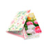 Box para presente Pão Diário Mulheres Te Exaltarei, capa floral com flores cor-de-rosa. — Plenitude