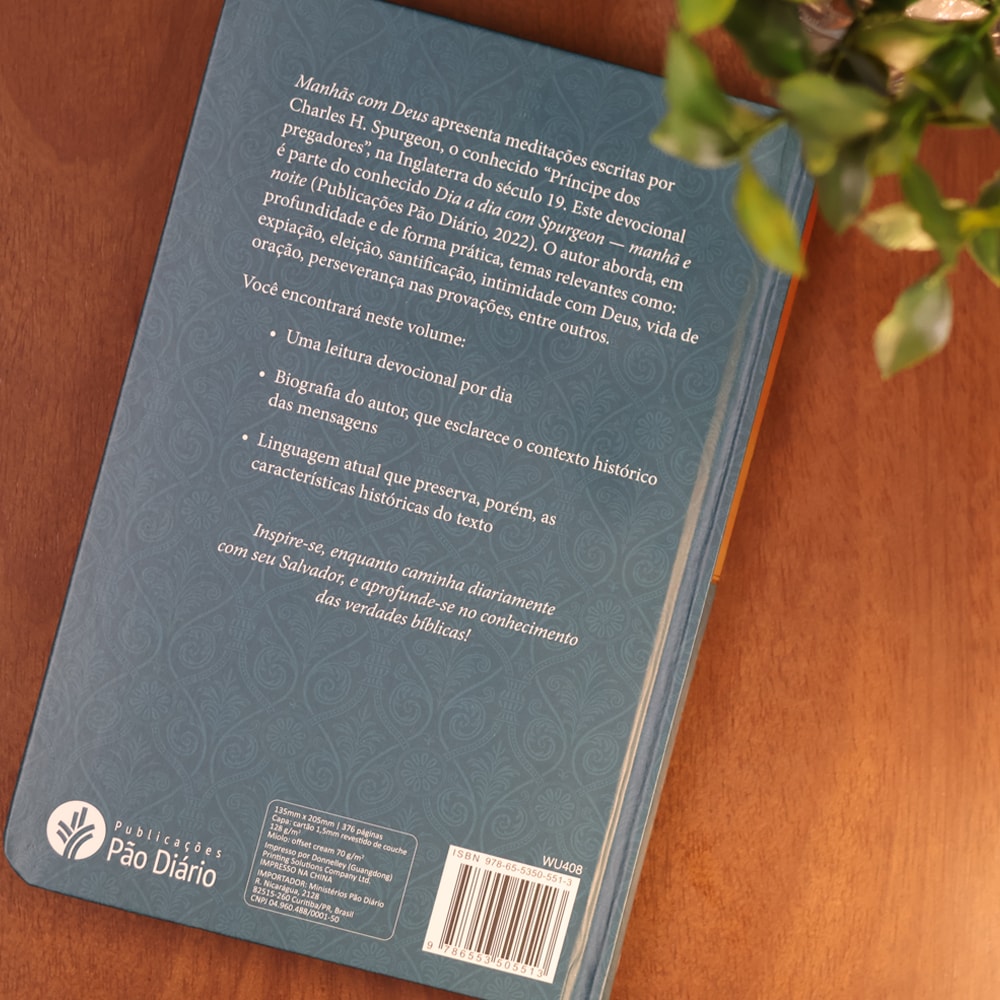 Manhãs com Deus | Spurgeon | Capa Dura