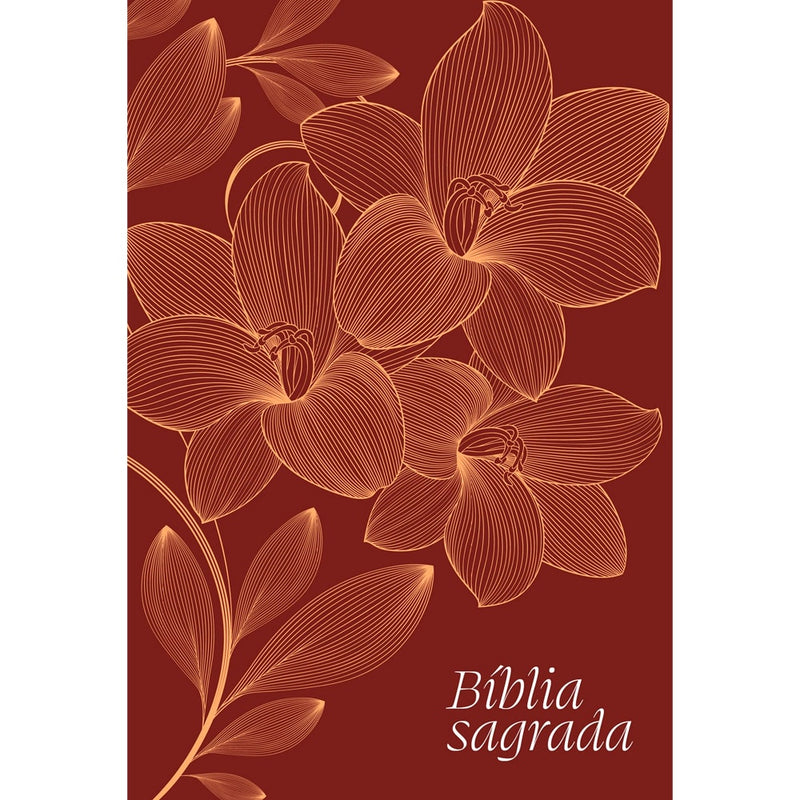 Bíblia Sagrada Leitura Perfeita  | NVI | Letra Gigante | Capa Couro Soft Vinho