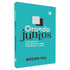 Livro Orando Juntos, capa azul-turquesa com título em branco e detalhes em marrom. — Plenitude