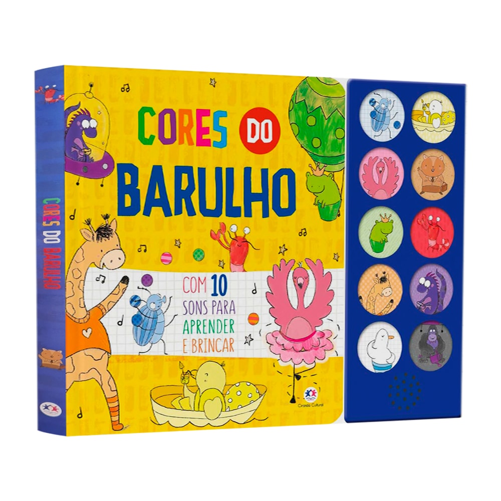 Cores do Barulho | Com 10 Sons Para Aprender e Brincar