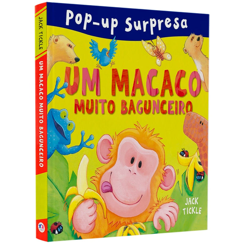 Um Macaco Muito Bagunceiro | Pop-up Surpresa | A Partir de 3 Anos