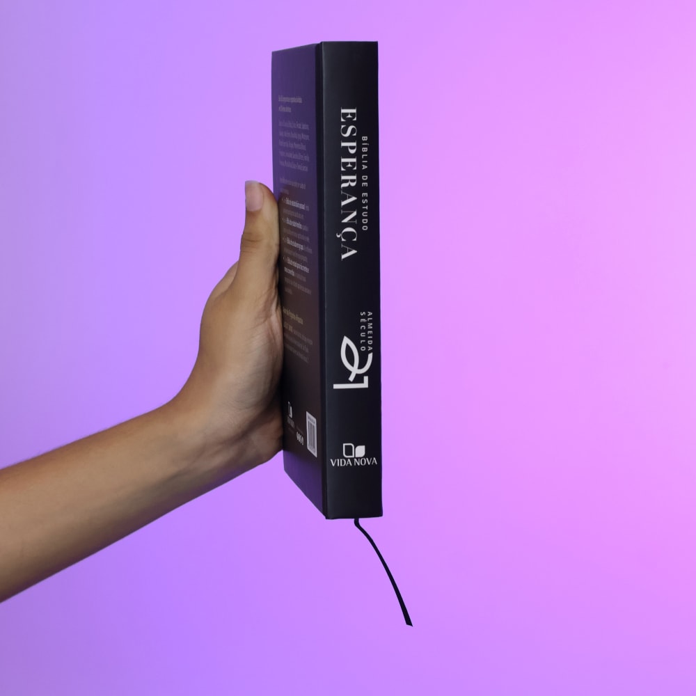 Bíblia de Estudo Esperança | Almeida Século 21 | Letra Normal | Leão