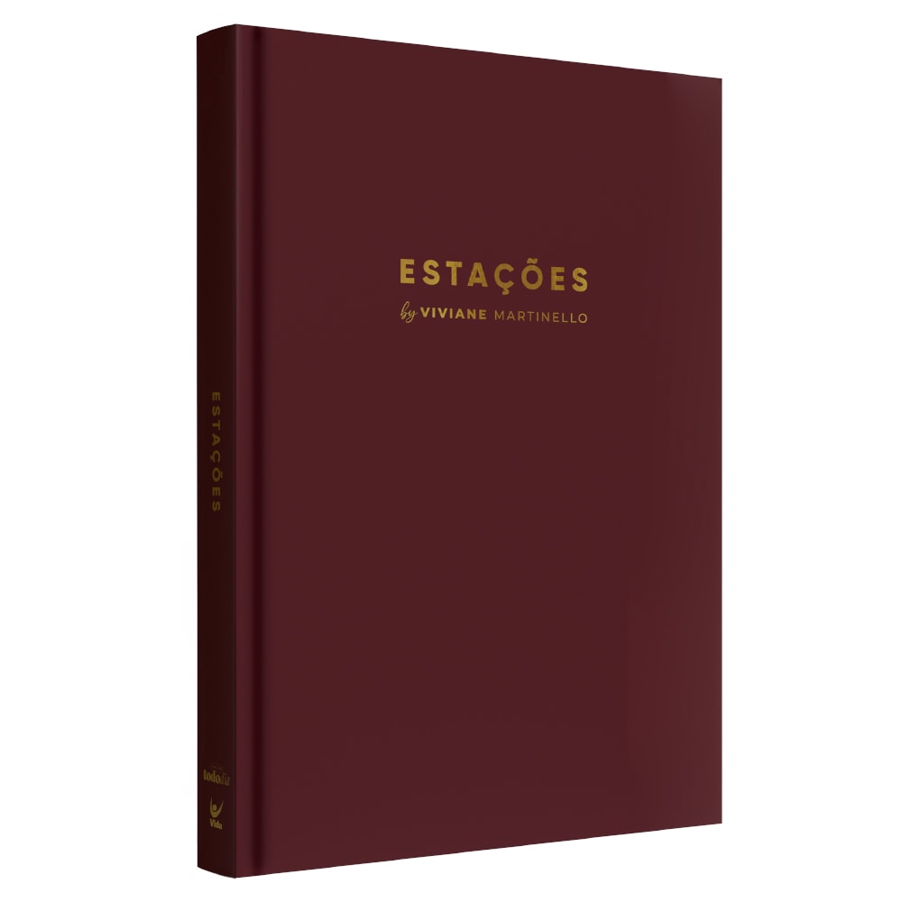 Planner Estações Bordô | Viviane Martinello