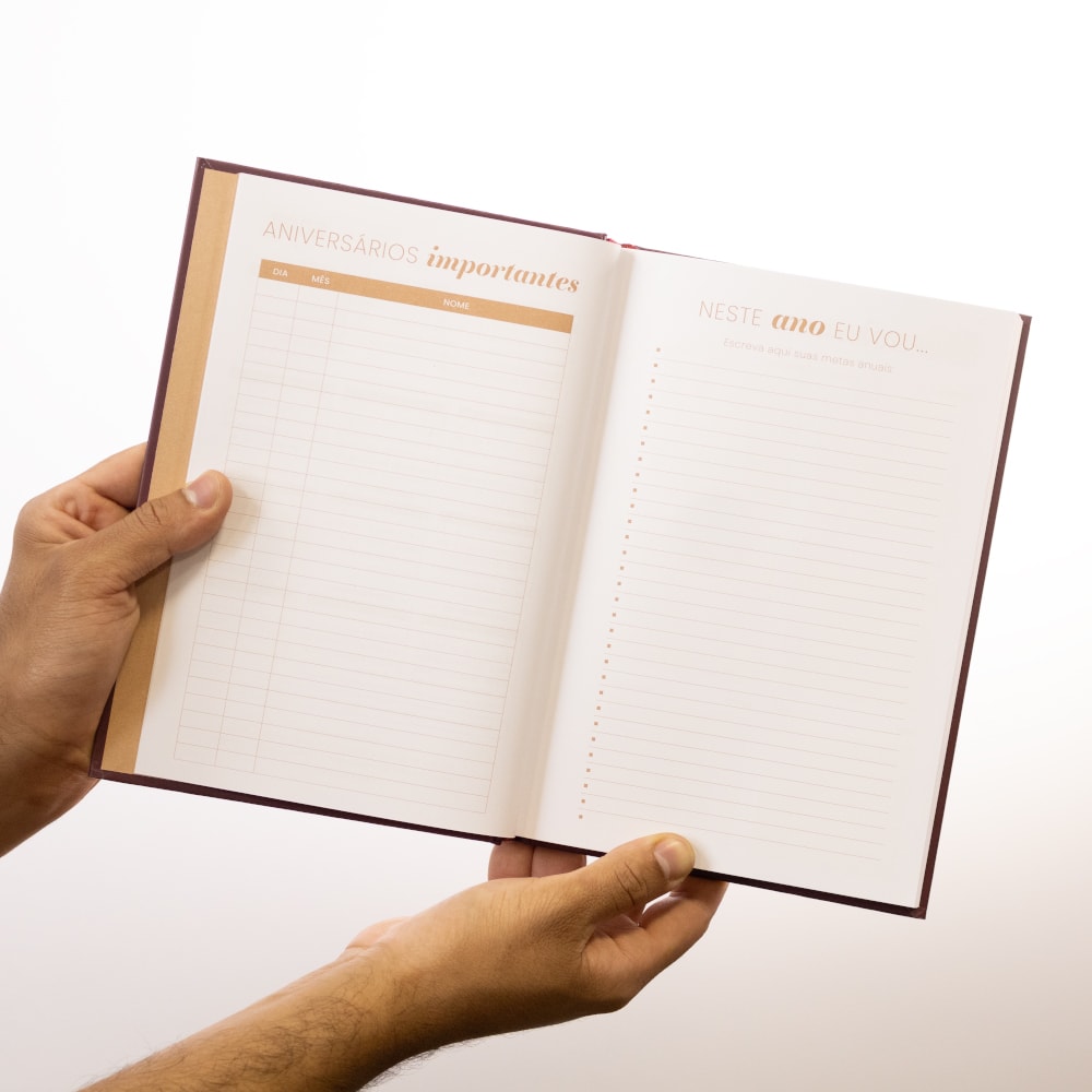 Planner Estações Bordô | Viviane Martinello