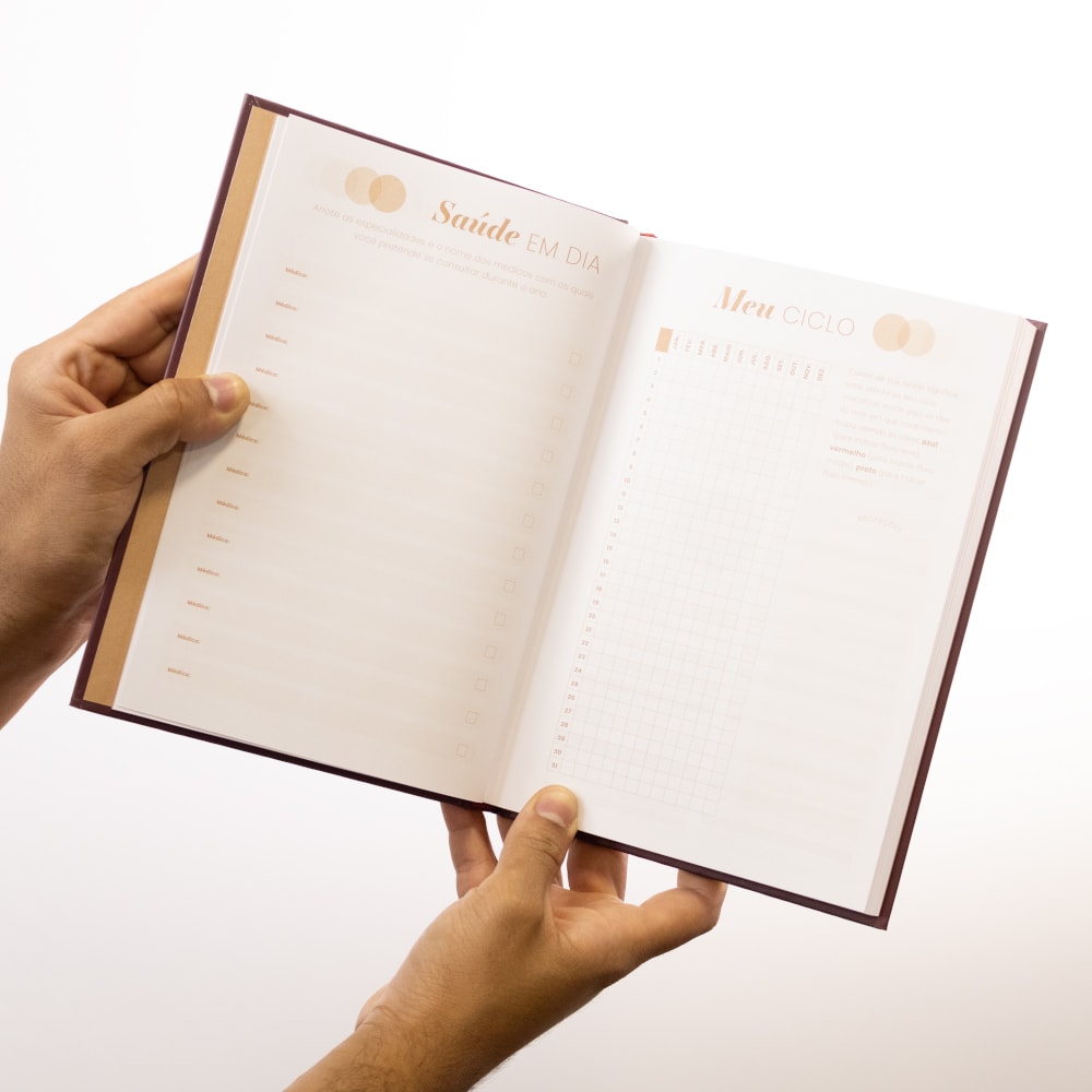 Planner Estações Bordô | Viviane Martinello