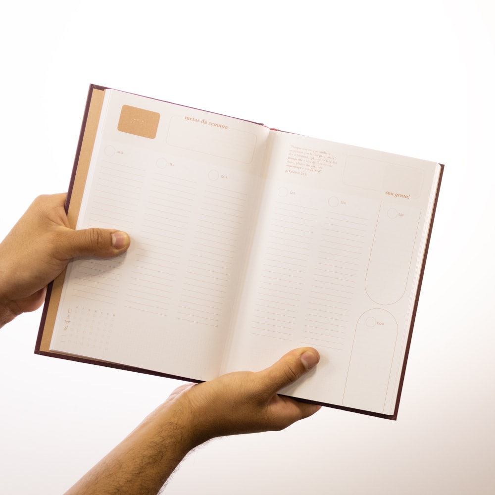 Planner Estações Bordô | Viviane Martinello