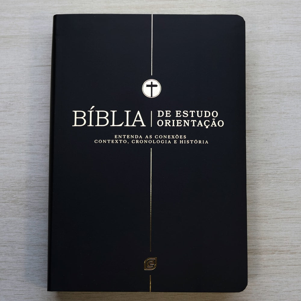 Bíblia Estudo Orientação | NVI | Letra Normal | Capa Black