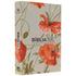 Bíblia 365 Amor Perfeito, Nova Almeida Atualizada, capa dura com estampa floral de papoulas em tons de laranja e verde — Plenitude