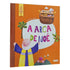 Livro infantil A Arca de Noé da coleção Lê Pra Mim, capa laranja com ilustrações de Noé e animais. — Plenitude