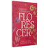 Livro Chegou o Tempo de Florescer de Daíse Oliveira e Thayse Beckner, capa vermelha com flores. — Plenitude