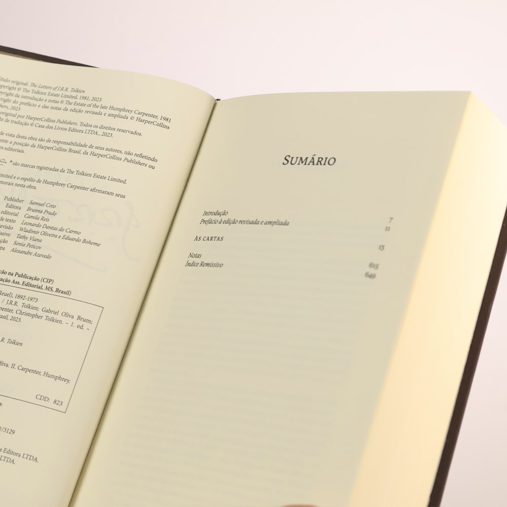 As Cartas de J. R. R. Tolkien