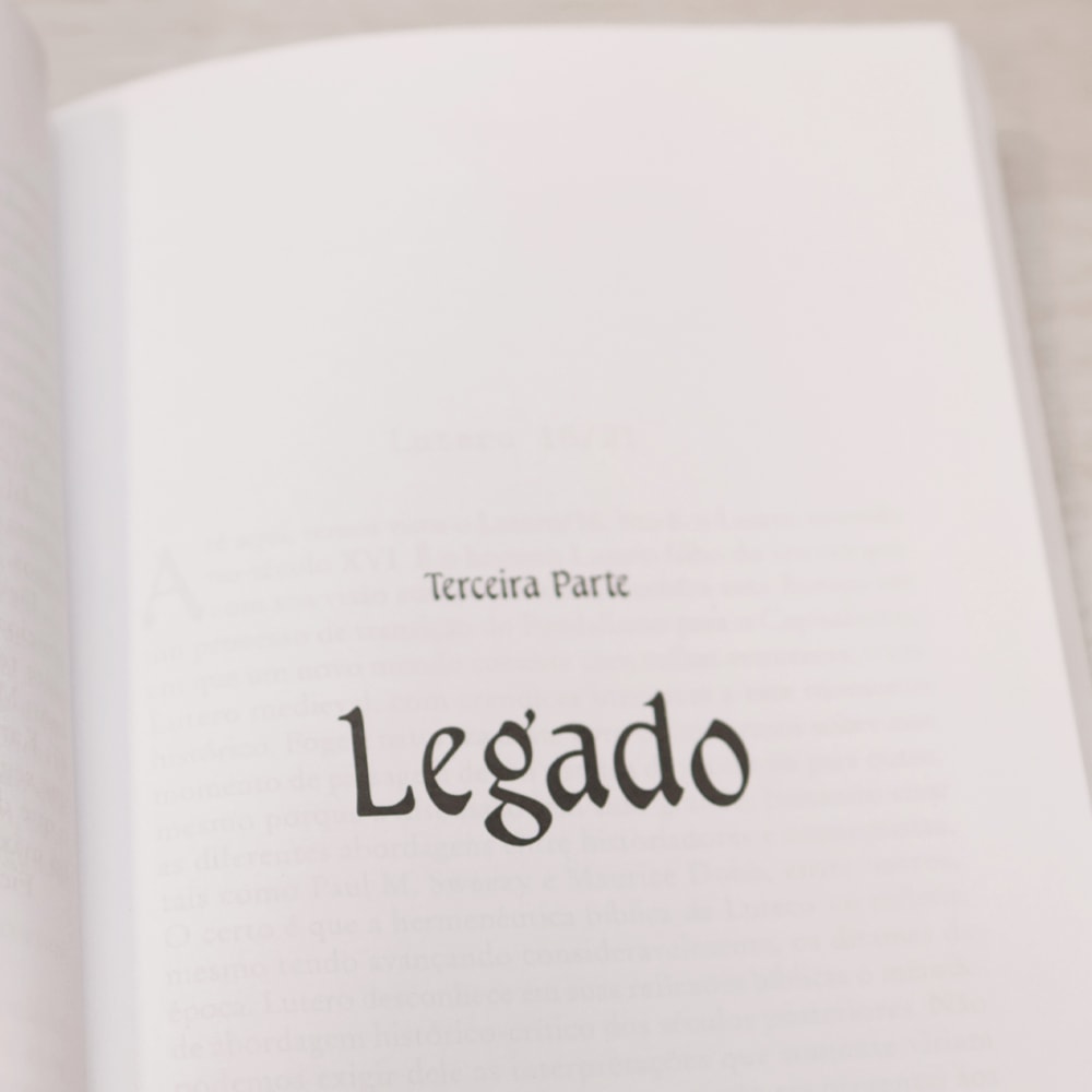 Lutero | Época Vida Legado | Vantuil G. dos Santos