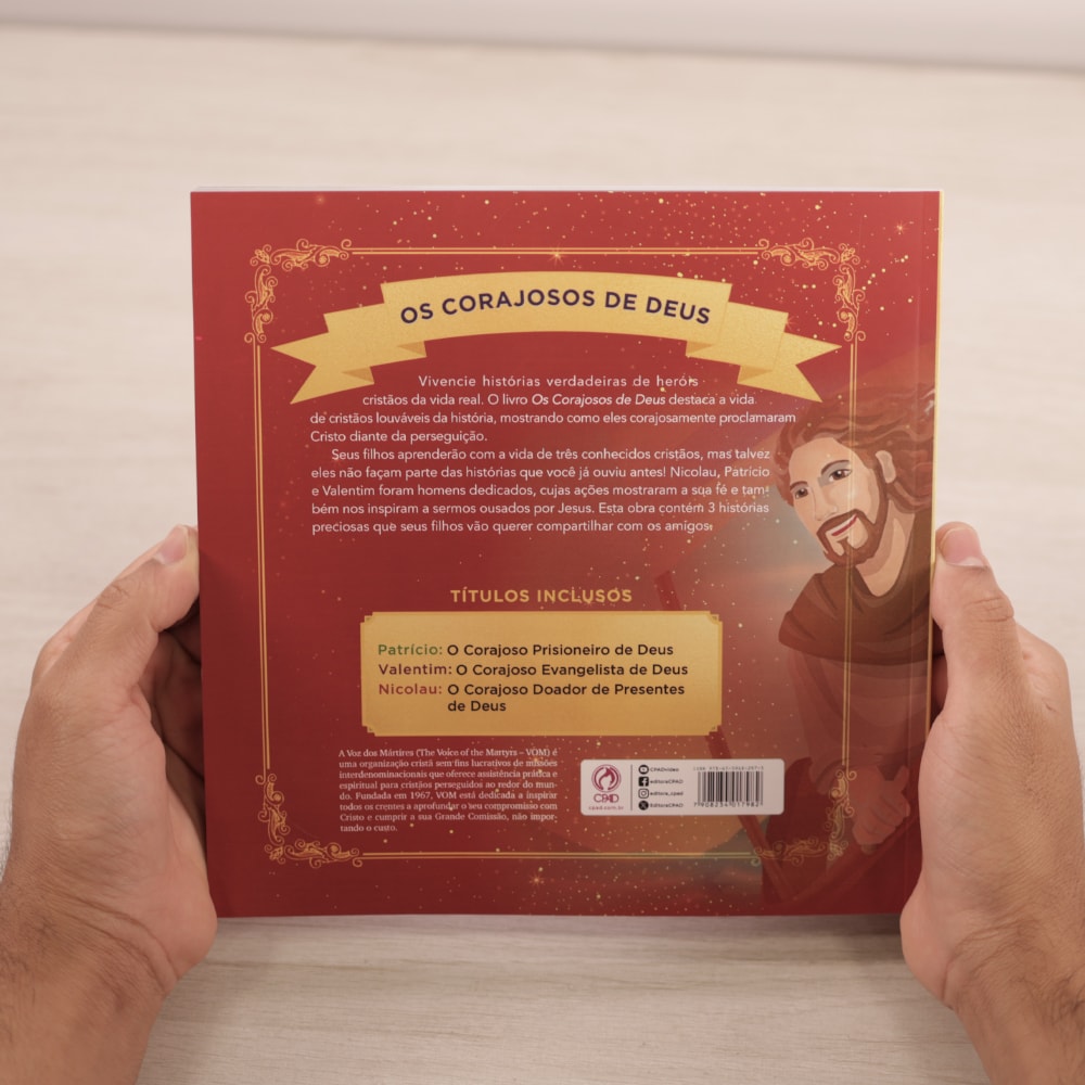 Os Corajosos De Deus | Patrício, Valentim e Nicolau
