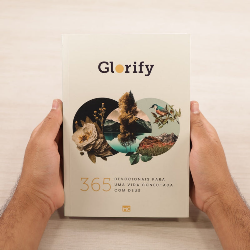 Glorify | 365 Devocionais Para Uma Vida Conectada Com Deus | Capa brochura