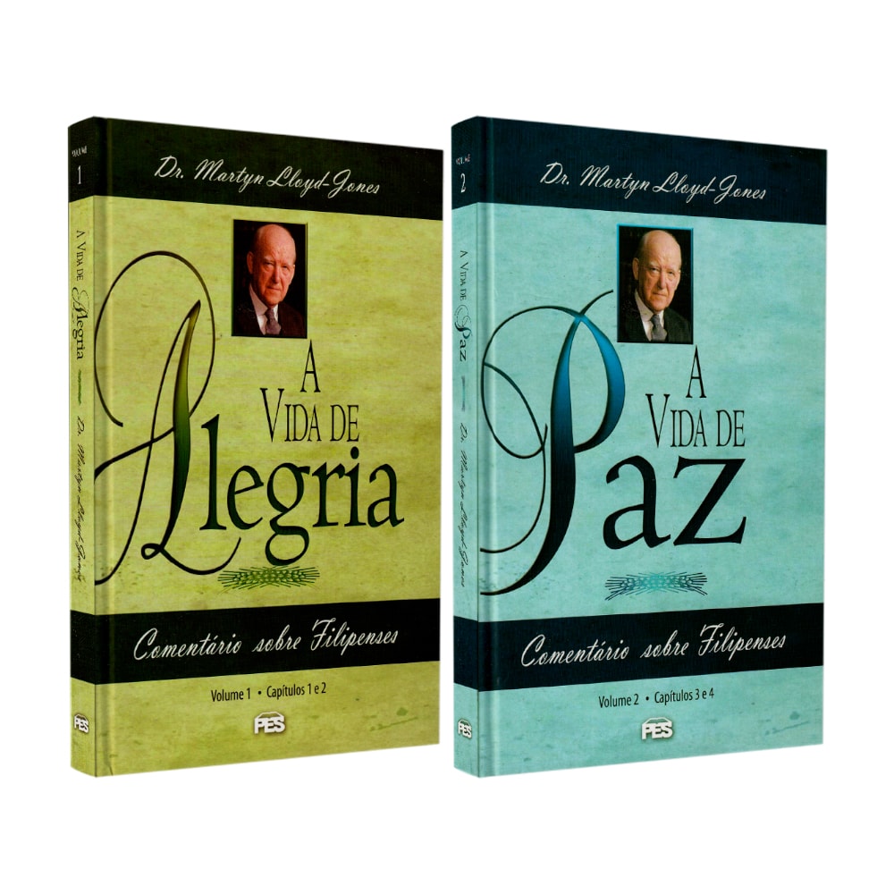 Coleção Comentário Sobre Filipenses | 2 Volumes | Dr. Martyn Lloyd-Jones