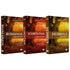 Kit Trio Comentários Clássicos, 3 volumes com capas de árvores e títulos Romanos, 1Coríntios, Hebreus. — Plenitude