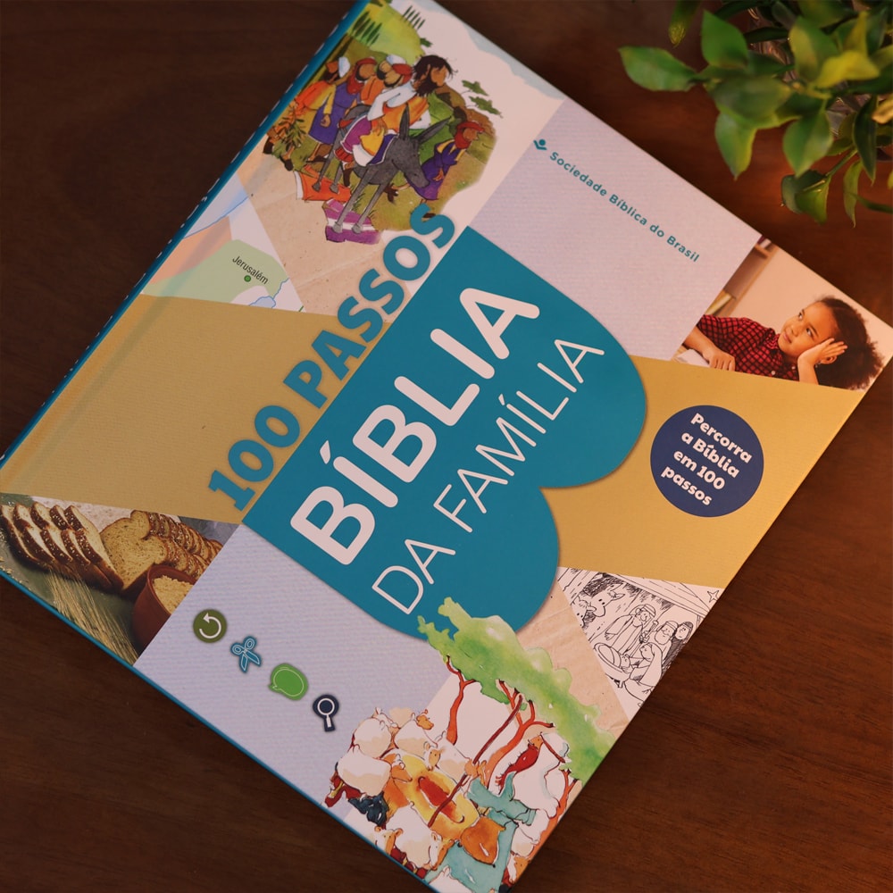 Bíblia Da Família | 100 Passos | Capa Dura