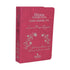 Bíblia Sagrada Harpa Celestial 774, ARC, Letra Hipergigante, capa luxo rosa pink com detalhes em ramos. — Plenitude