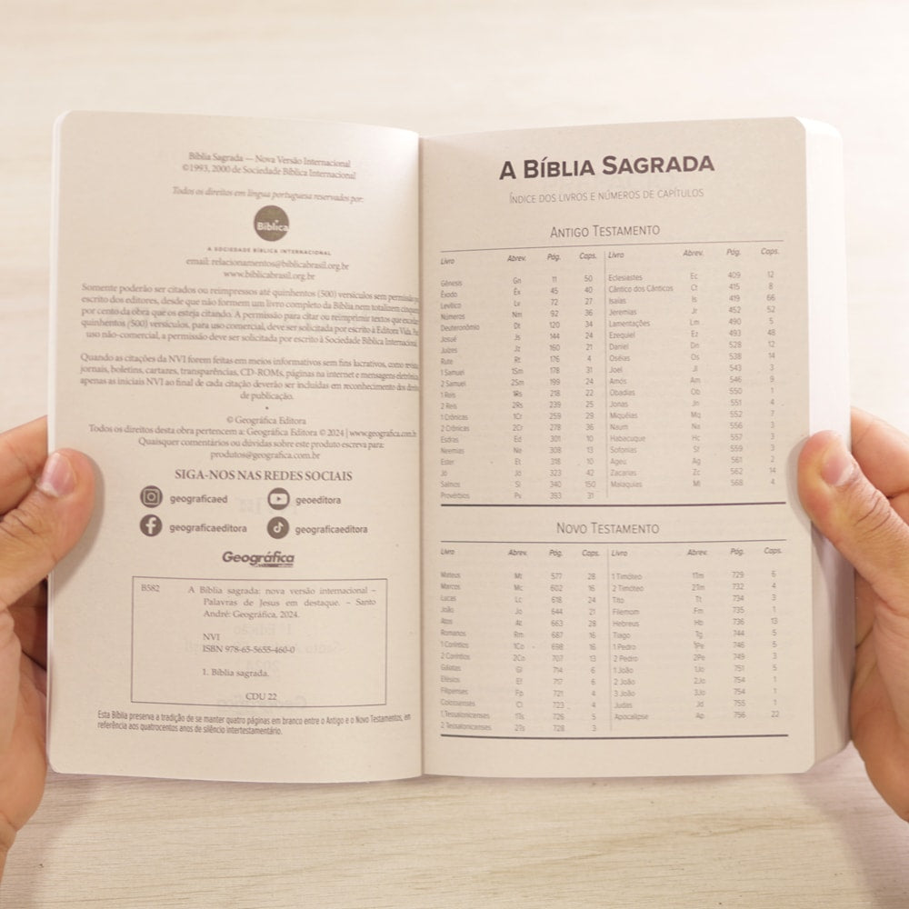 Bíblia Sagrada Maranata | NVI | Letra Normal | Capa Brochura