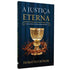 Livro A Justiça Eterna de Horatius Bonar, capa azul escura com cálice dourado e coroa de espinhos. — Plenitude