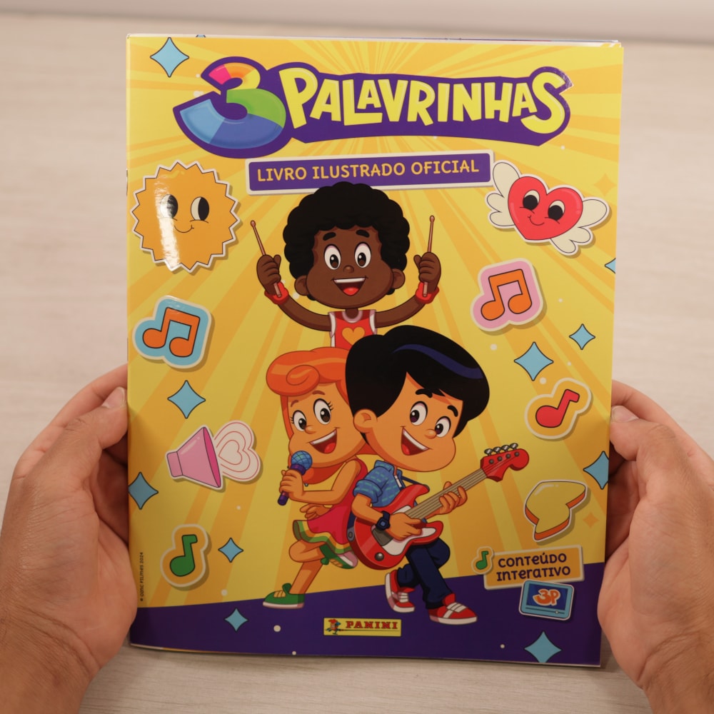 3 Palavrinhas | Álbum Livro Ilustrado Oficial