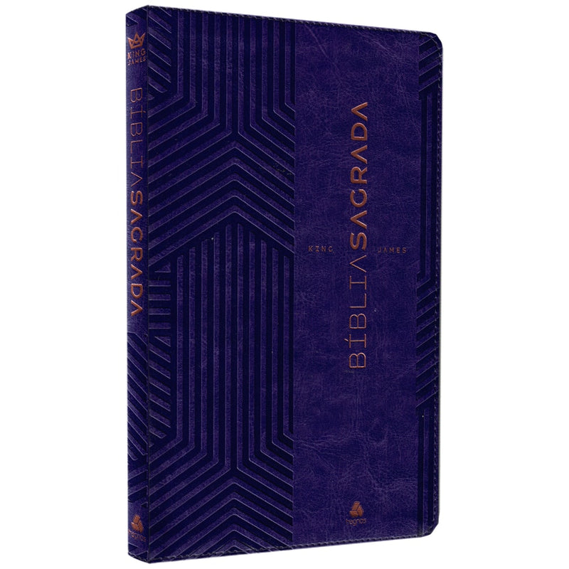 Bíblia Sagrada King James Clássica | KJC | Ultrafina Slim Lilás