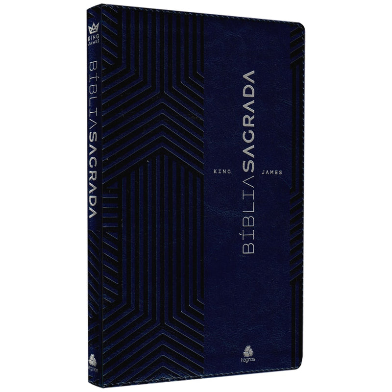 Bíblia Sagrada King James Clássica | KJC | Ultrafina Slim Azul