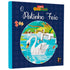 Livro de Quebra-Cabeças O Patinho Feio, capa azul com imagem de cisne na água. — Plenitude