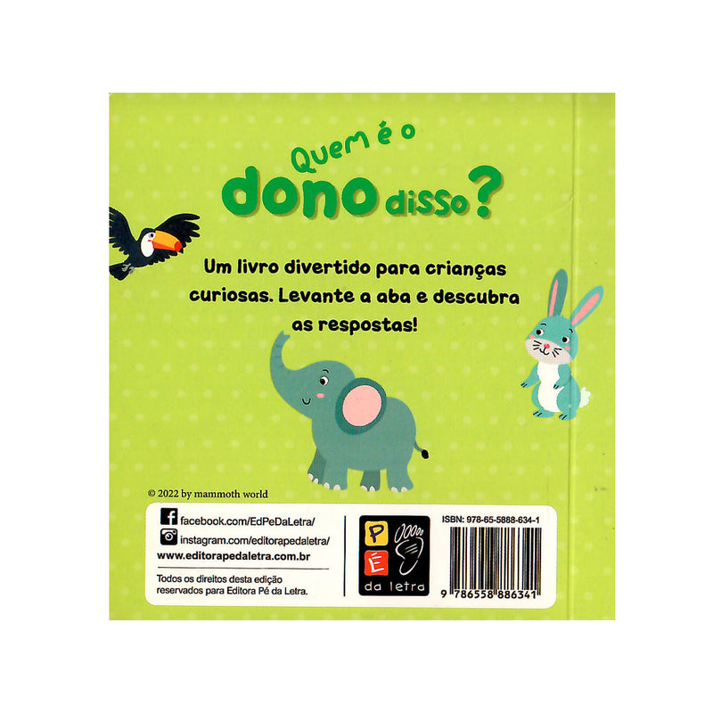 Abra E Descubra! Quem É O Dono Disso?