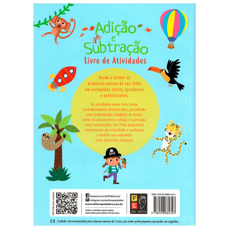 Adição E Subtração | Livro De Atividades | Penny Worms